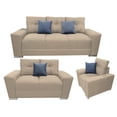 thumbnail image 1 of Sala Modular 3-2-1 El Bazar Store Suecia Beige Sofa Love SEAT Y SILLON 195 cm 160 cm 100 cm 85 cm 90 cm, 1 of 8