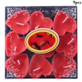 thumbnail image 2 of Coofit Scented Candles Heart Mini: 9PCS Romantic Tea Light Candles Aromatherapy Candles, 2 of 10