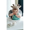 thumbnail image 7 of Cute Elk Antlers Baby Hat Winter Warm Knitted Baby Boy Girl Cap Ear Protection Hats Solid Color Kids Children Cap Beanies bonnet (red), 7 of 7