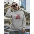 thumbnail image 2 of Longboard, Glasses And Cassette Hoodie Women -Image by Shutterstock, Female Medium, 2 of 4