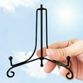 thumbnail image 2 of Iron Easel Classic Display Stand Bowl Plate Art Picture Photo Frame, 2 of 9