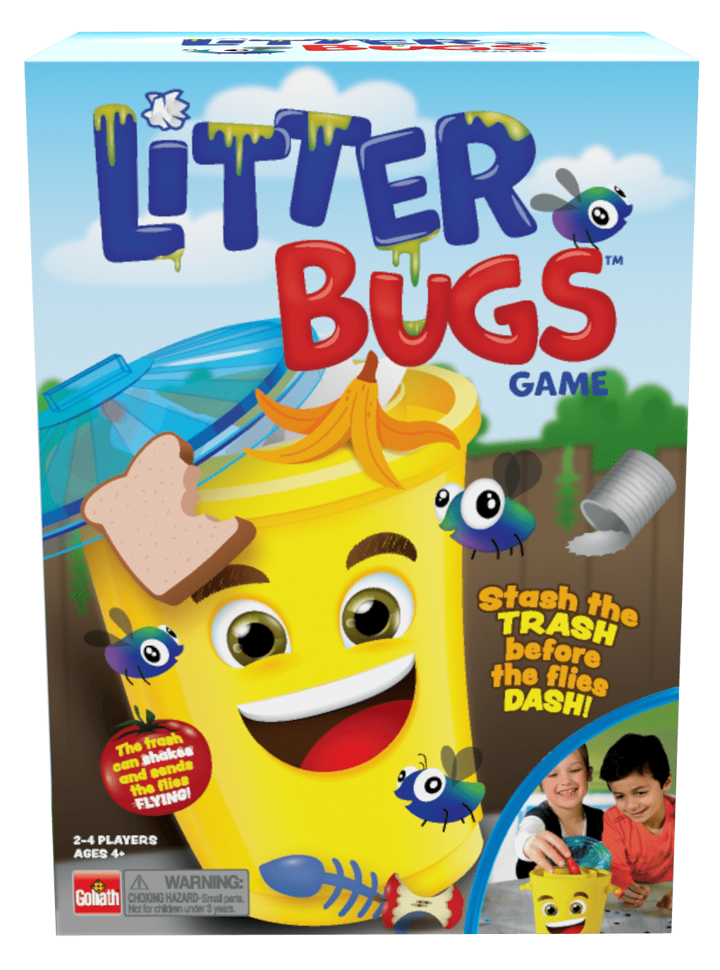 Goliath Litter Bugs Game The Stash the Trash Before the