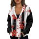thumbnail image 1 of Chaquetas y abrigos casuales con capucha de manga larga para mujer, blusas estampadas de moda, sudaderas de manga larga, bolsillos, abrigo con capucha, abrigo para mujer, 1 of 5