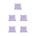 thumbnail image 1 of ZheElen Polyester Cotton Cushion With Strap Comfortable And Breathable No Slipping Polyester Fabric Is Comfortable Light Purple 5Set, 1 of 6