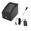 Automatic Rotation 2+3 Watch Winder Case Display Box Storage Holder Organizer