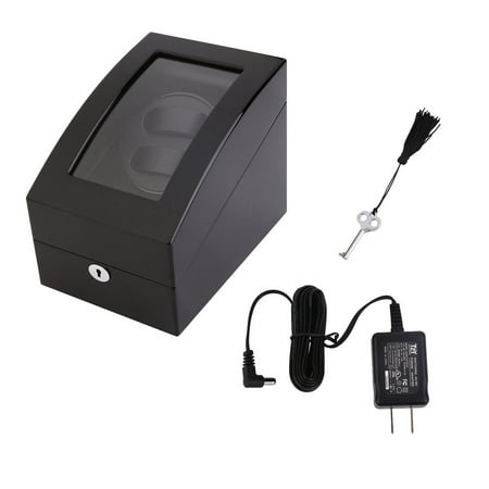 Automatic Rotation 2+3 Watch Winder Case Display Box Storage Holder Organizer