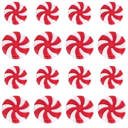

NUOLUX 50PCS Acrylic Xmas DIY Candy Pendant Lovely DIY Xmas Tree Decor Candy Pendant