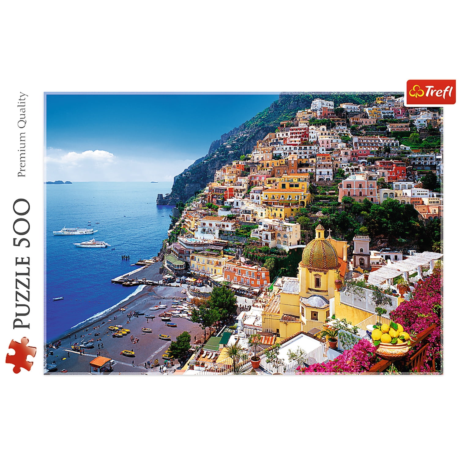 Trefl 500 Piece Jigsaw Puzzles, Positano, Italy