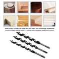 thumbnail image 3 of Juego de brocas para madera de 7 piezas 230 mm Sds Plus 6 8 10 12 14 18 mm Brocas para madera, 3 of 3