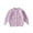 Purple, variant on Shadoumai Back To School Girls' Bow Cardigan Sweater 2024 Autumn Winter Fashion Knitted Coat Korean Style Dress For Baby Toddler Kids Warm Soft Comfortable Outwear