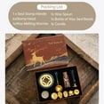 thumbnail image 2 of Kit de sello de cera con 6 sellos y botella, 2 of 8