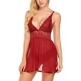 thumbnail image 1 of Conjunto de pijamas eróticos para adultos con tirantes finos Diseño sin mangas para dormir en casa Mujeres LadyRed, 1 of 5