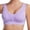 Light Purple, variant on Yoyauz Women's Sports Bra Gym Sports Bra Tops Mesh Hollow Breathable Bra Detachable Pads Plus Size Running Fitness Sports Bra