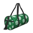 thumbnail image 3 of KLL Snowflake Duffle Bag For Men Women Sport Gym Fitness Tote Travel Training Workout Basketball Football Weekender, 3 of 8