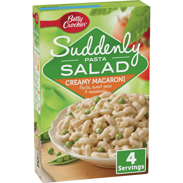 Betty Crocker Suddenly Creamy Macaroni Pasta Salad Mix, 6.5 oz