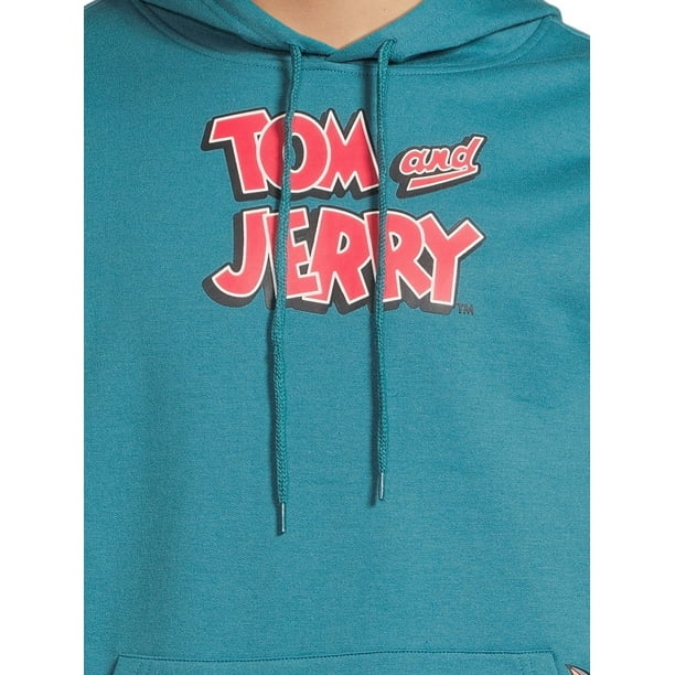 Tom & Jerry Split Juniors Graphic Hoodie 