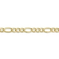 thumbnail image 3 of Primal Gold 14 Karat Yellow Gold 7.3mm Semi-solid Figaro Chain, 3 of 4