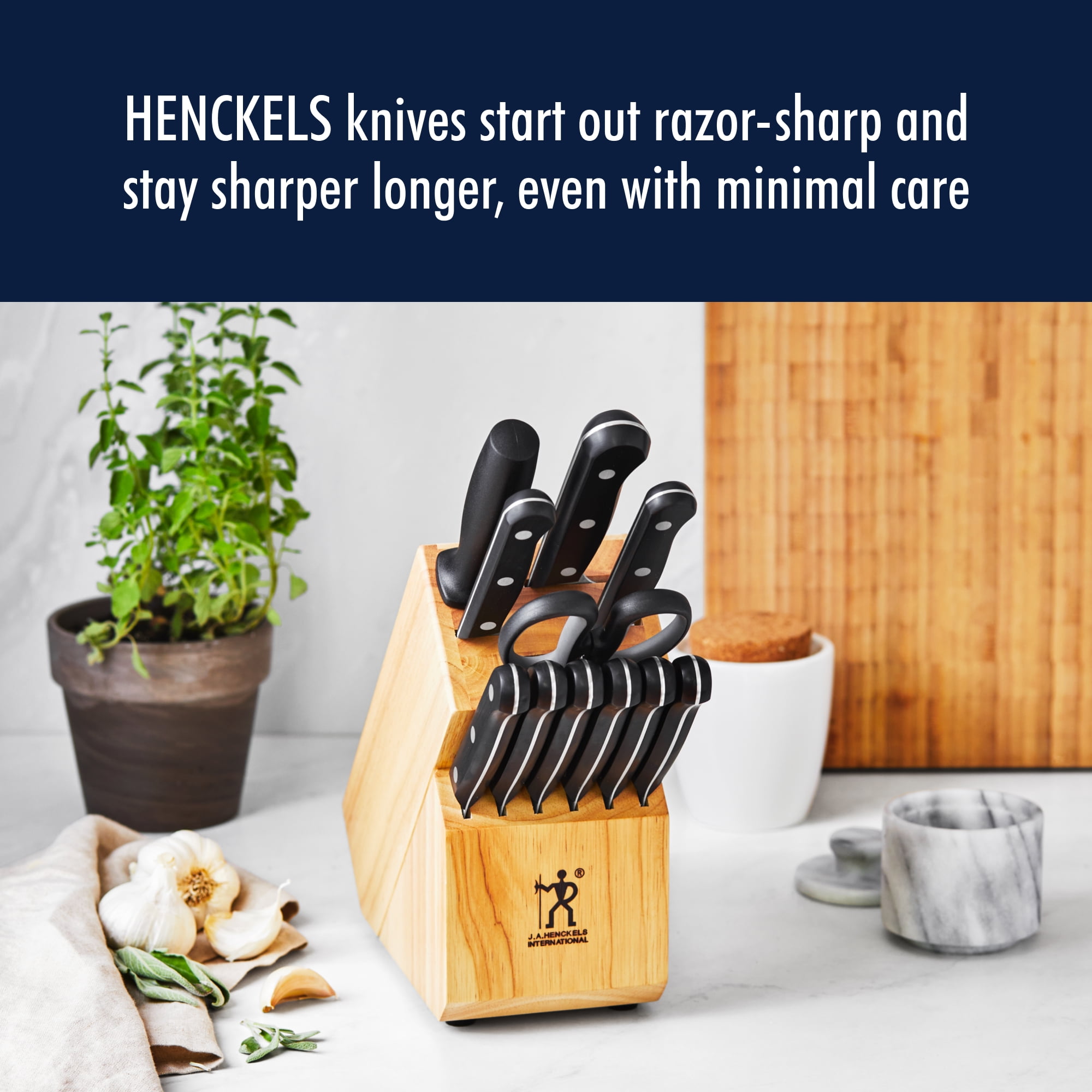 Henckels Forged Accent 2-pc Asian Knife Set - White Handle, 2-pc