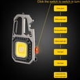 thumbnail image 4 of TIELUTT Cob Mini Rechargeable Keychain Flashlight 7 Lighting Modes Portable Pocket Ready Hour All Induction Headlamp Top Gear Hyper Bike Solar Still Emergency Water Camping Flashlights Children, 4 of 7