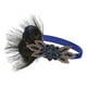 thumbnail image 3 of Diadema de los años 20 con plumas, ideal para novias, bodas y eventos nupciales. Azul marino, 3 of 9