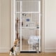 thumbnail image 1 of Pet Gate LiTail 71 extra alto con puerta para gatos de 68 a 95 cm de ancho, color blanco, 1 of 9