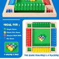 thumbnail image 2 of Juego Shut The Box Ineariu de madera para 4 jugadores para fiestas, 2 of 6
