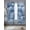 Navy Blue-2, variant on Turquoise Coastal Sheer Curtains 54 Inch Length 2 Panels Set, Nautical Coral Starfish Shell Seahorse Ocean Voile Window Treatment Rod Pocket Short Kitchen Curtains Drapes for Bedroom 52"x54"x2