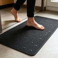 thumbnail image 2 of MTBLYS Alfombrilla antideslizante para bañera de 91 x 43 cm | Alfombrilla de ducha de PVC suave con orificios de drenaje y ventosas | Alfombrilla de secado rápido para bañera, 2 of 7