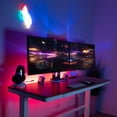 thumbnail image 4 of Mount-It! Heavy Duty Dual Computer Monitor Mount For Screens Up To 35", Gaming, RGB Lighting, Capacity 44 lbs., 18" Extension, 4 of 9