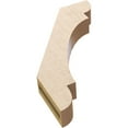 thumbnail image 6 of Ekena Millwork 3"W x 16"D x 22"H Olympic Rough Cedar Woodgrain TimberThane Knee Brace, Primed, 6 of 6