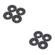 thumbnail image 1 of Vogacara Paquete de 4 pinzas de freno de rueda modelo de simulación RC Crawler aleación de aluminio mejoras reemplazo de estilo de coche para Axial Negro 2piezas Vogacara CBP188390, 1 of 5
