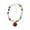 E, variant on YIGOUMY-1 Pack Multicolor Beaded Pet Collar, World Cup Inspired Design, Comfortable Fit, Non-Toxic Materials, for Small/Medium Dogs & Cats, Fashionable Pet Accessory (Style A-M)