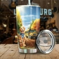 thumbnail image 3 of Goodbye Summer Golden Retriever Hello Fall Time for School 20oz Stainless Steel Tumbler Insulated Cup with Lid Goldens Dog Lover Gifts Idea - 02014, 3 of 5