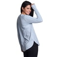 thumbnail image 5 of RBX Active Women's Super Soft Long Sleeve Yoga Tunic Top, 5 of 6