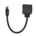 thumbnail image 1 of RJ45 Ethernet Adapter Cable Extension 1 to 2 Port Excellent Connection Transmission Splitter Adapter for CAT7 Network, 1 of 5