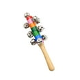 thumbnail image 2 of Bouanq Wooden Colorful Rattles Rainbow Baby Early Education Educational Rattle Toys, Boys and Girls Early Education Music Toys, Birthday Gifts, 2 of 7