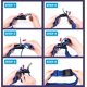 thumbnail image 3 of Bandas para glúteos (paquete de 2), bandas de restricción del flujo sanguíneo para mujeres y hombres, bandas de entrenamiento BFR ajustables para glúteos y desarrollo de cadera, bandas de resistencia, 3 of 5