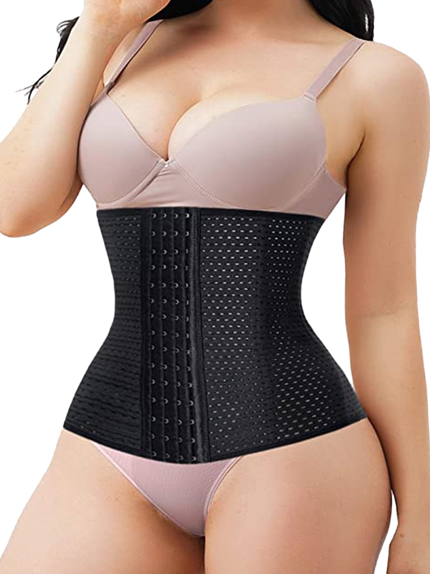 Jueachy Waist Trainer for Women Breathable Waist Trimmer Belly Band Stomach  Shaper for Women : : Sports & Outdoors
