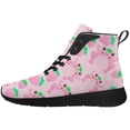 thumbnail image 3 of Aidianart Womens Frog High Top Sneakers High Top Shoes Size 5.5, 3 of 5