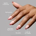 thumbnail image 5 of Glamnetic x Fanatics Press On Nails - Alabama Crimson Tide | Short Almond Fake Nails, NCAA Crimson Tide Red French Tips, College Nails, Salon-Quality | 15 Sizes - 30 Nail Kit with Glue, 5 of 7