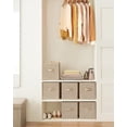 thumbnail image 2 of Cubos de almacenamiento SONGMICS, color beige arena, UROB26K03, 26 x 26 x 28 cm, 6 unidades, 2 of 6