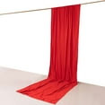 thumbnail image 3 of BalsaCircle Red 14 feet Scuba Polyester Drapery Backdrop Curtain Rod Pockets Party Events Decorations Supplies, 3 of 8