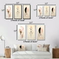 thumbnail image 4 of Designart "Retro Pink Circular Boho Chic Geometrics" Modern Geometric Wall Art Set Of 3 - Pink Abstract Canvas Set For Living Room Decor, 4 of 7
