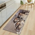 thumbnail image 5 of Xmas Non-Slip Carpet Long Strip Flannel Floor Mats Home Living Room Kitchen Sofa Carpet Door Mat, 5 of 6