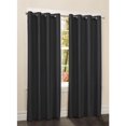 thumbnail image 1 of Mainstays Faux Silk Drapery Grommet Window Curtains Panel, 1 of 7