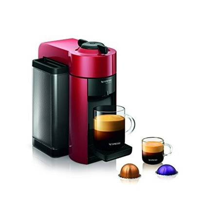 Nespresso GCC1-US-RE-NE VertuoLine Evoluo Coffee and Espresso Maker, Red (Discontinued