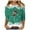 Green-2, variant on 2025 Puawkoer 1pc T-shirt Wine glass, snowflakes Cute Shirts for Women Womens Top Oversized Crop Tops for Women Cotton Graphic Women's Tees Women's Christmas Red Wine Glass Printed Round Neck Three Q