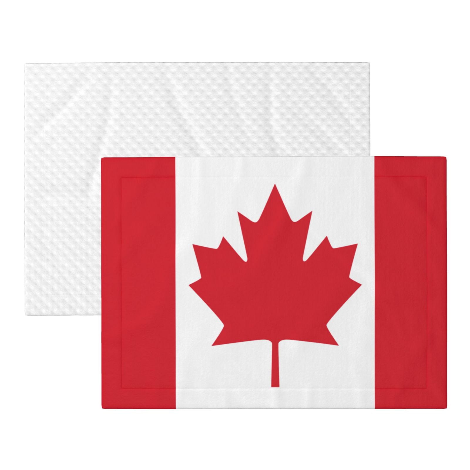 Flannel Throw Dog Blanket Flag Of Canada Soft Warm Print Pet Blankets for Small Dog Cat Puppy