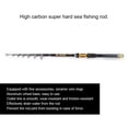 thumbnail image 1 of Mini Portable Telescopic Carbon Fishing Rods with Ceramic Wire Rings for Sea and Ice Fishing, 1 of 7