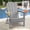 Gray, variant on Tappio Folding HDPE Adirondack Chair Set of 2, Patio Seat All Weather Outdoor Patio Chair with Cup Holder and Multifunctional Holder for Lawn Yard Fire Pit, Black